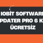 IObit Software Updater PRO 6 Key Ücretsiz
